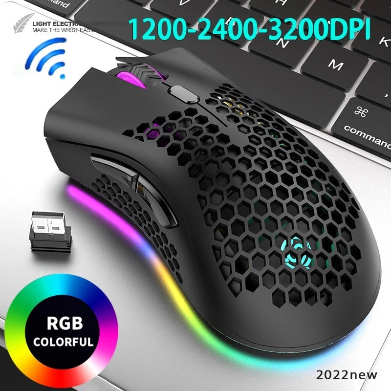 Mouse gamer RGB 3200 dpi