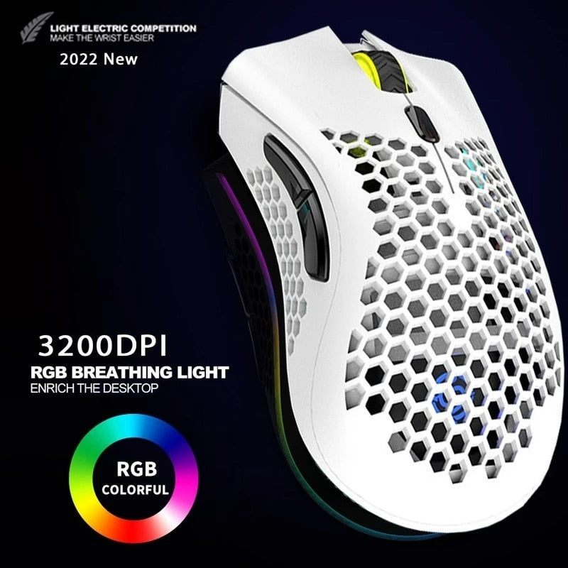 Mouse gamer RGB 3200 dpi