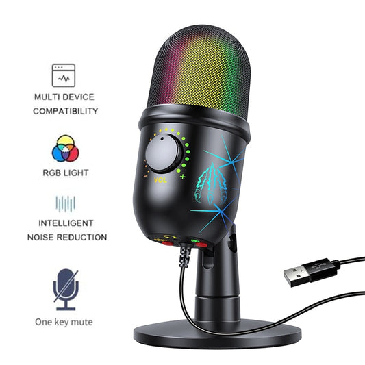 USB Microfone condensador