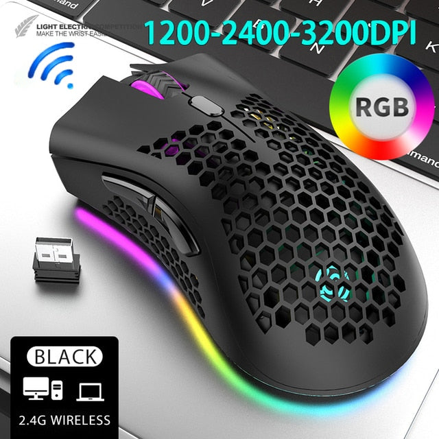 Mouse gamer RGB 3200 dpi