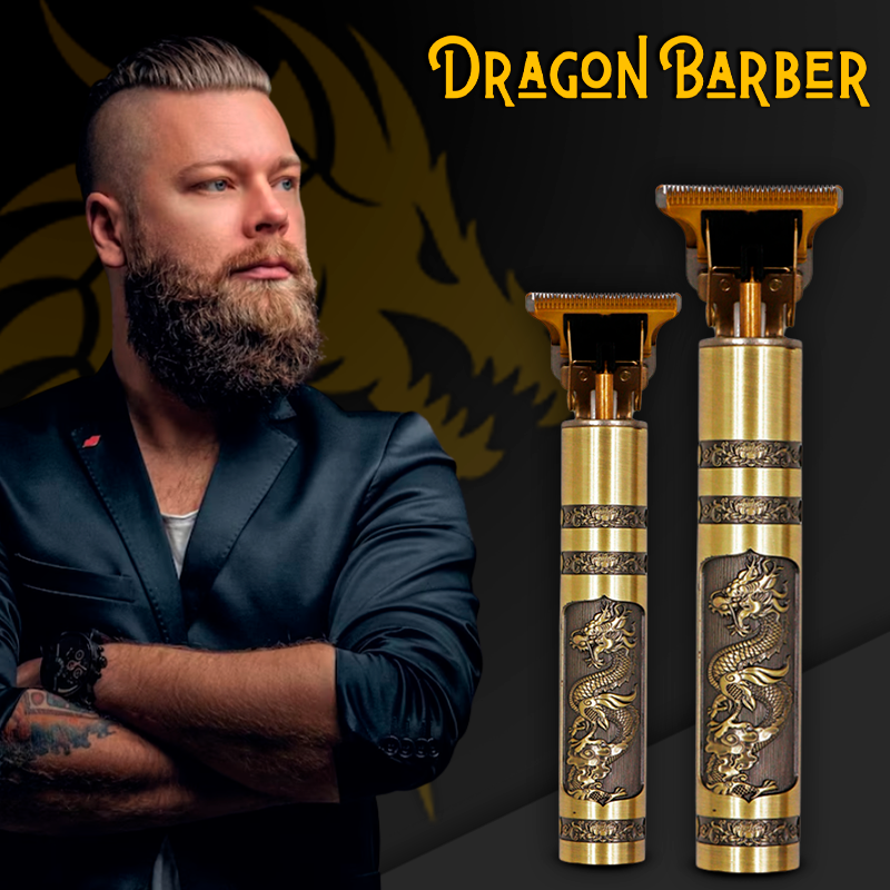 Maquina Profissional de Barbear Depilar e para Cabelo - DragonBarber