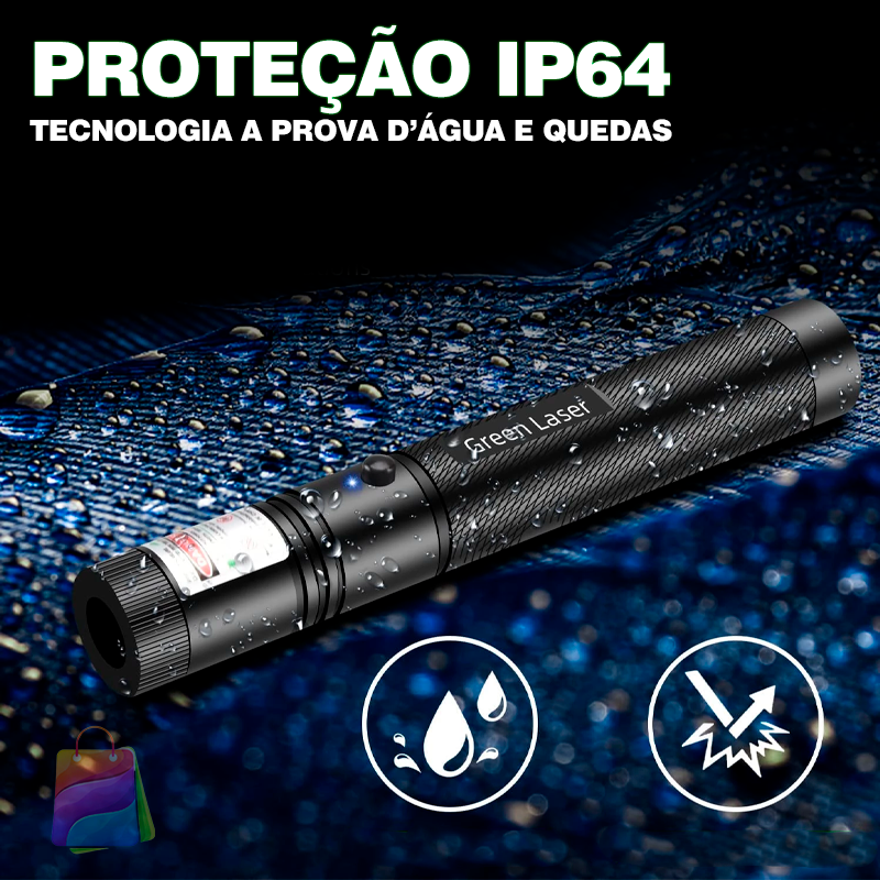 Caneta Laser Pointer 50KM Recarregável - Compre 1 Leve 2