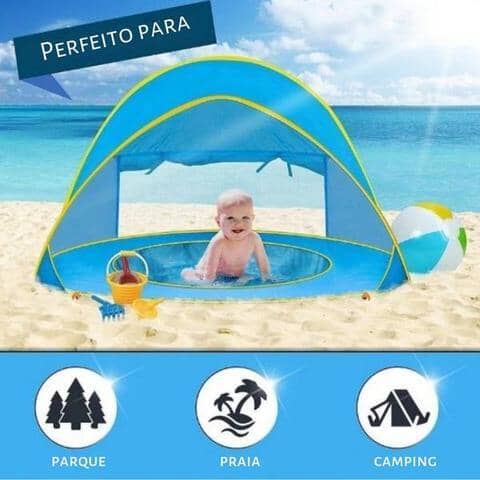 Barraca Bebê com Proteção UV - Tenda Kids